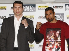 Владимир Кличко хочет превратить лицо Хэя в пиццу пепперони с салями