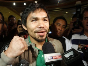 Пакьяо: С нетерпением жду боя с Мейвезером