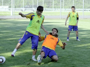 Чигринський приїхав до табору збірної, Шевченко на підході