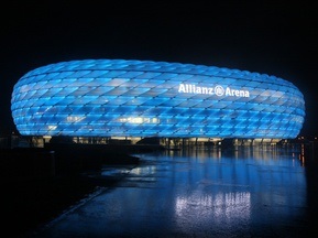На стадионе Баварии покажут финал Лиги Чемпионов