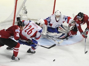 ЧМ: Канадцы уничтожили сборную Норвегии, датчане разгромили словаков