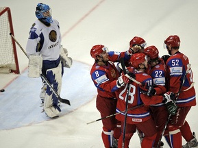 ЧМ по хоккею: Россия одержала победу над Казахстаном