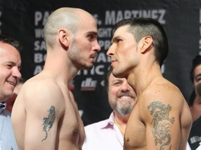 Мартинес и Павлик прошли процедуру взвешивания