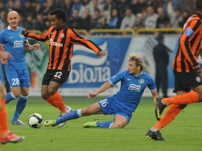 Днепр дал бой Шахтеру