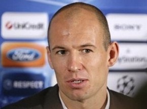 Роббен зіграє з Манчестер Юнайтед