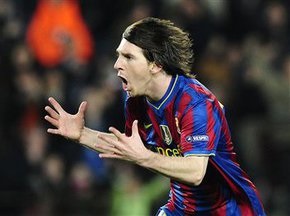 Лига Чемпионов: Месси разрывает Арсенал