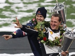 Шумахер считает Феттеля серьезным соперником