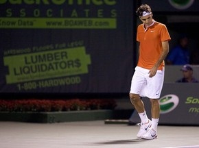 Федерер покидает турнир в Майами