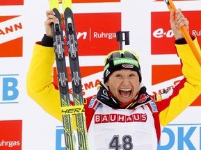 Холменколлен 2010: Хаусвальд выиграла гонку преследования