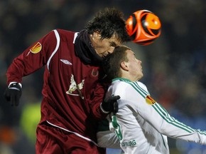 ЛЕ: Рубин уступает Вольфсбургу, Фулхэм выбивает Ювентус, Бенфика проходит Марсель