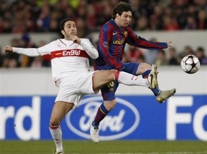 Барселона - Штуттгарт. Каталонцы легко проходят дальше