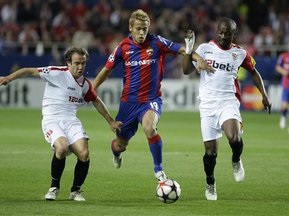 Фотогалерея: Ход конем. ЦСКА обыграл Севилью