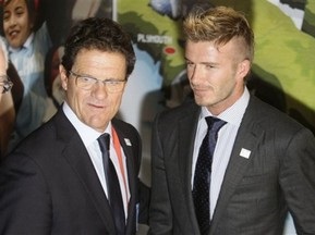 Капелло запропонував Бекхему місце в тренерському штабі