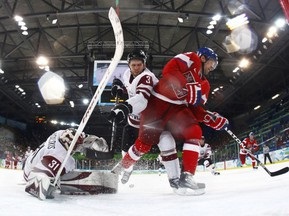 Хоккей: Латыши дали бой чехам