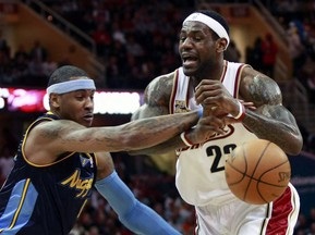 NBА: Великолепный ЛеБрон, потрясающий Кармело