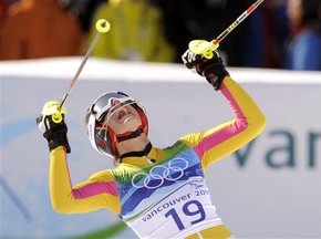 Катастрофа Линдси Вонн приносит золото Марии Риш