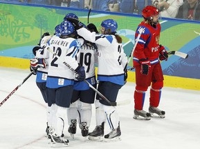 Хоккей: Финляндия обыграла сборную России