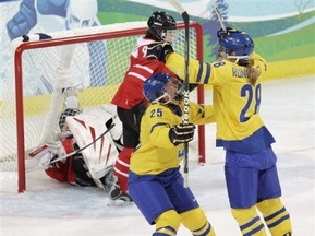 Ванкувер-2010: Шведские хоккеистки громят Швейцарию