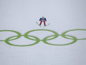 Напередодні Олімпіади. Стрибки з трампліна