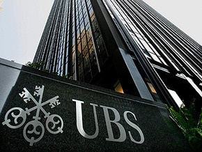 Чистые убытки швейцарского банка UBS рекордно снизились