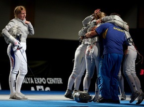 Фотогалерея: Новый триумф украинских саблисток