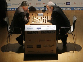 Каспаров: Карпов до такої серйозної боротьби не готовий