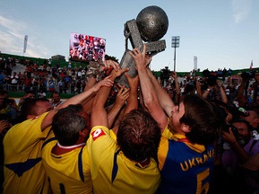 Украинские футболисты выиграли Чемпионат мира среди бездомных