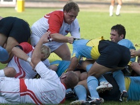 Фотогалерея: Украинские регбисты победили поляков