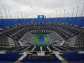 US Open-2009: Матчи переносятся из-за непогоды