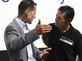 Шумахер благословив Фізікеллу