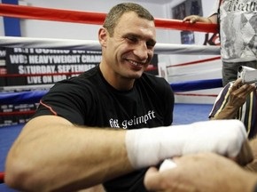 Виталий Кличко: Тяжело спарринговать с действующим Чемпионом мира