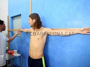 Чигринський пройшов медогляд у Барселоні