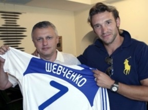 Шевченко: Я повернувся до рідного клубу, щоб радувати вболівальників