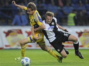 Лига Европы: Металлист уступил Штурму