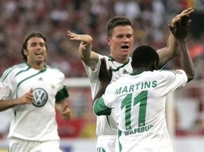 Бундеслига: Первая осечка Вольфсбурга, Бывший игрок донецкого Металлурга побеждает Баварию