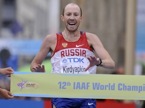 Берлин-2009: Россиянин завоевал золото в спортивной ходьбе на 50 километров
