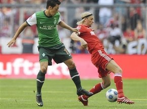 Бундеслига: Бавария не смогла переиграть Вердер, Вольфсбург снова побеждает