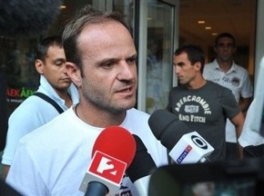 Баррикелло навестил Массу