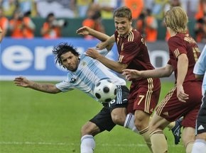 Россия уступила Аргентине в товарищеском матче