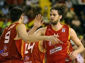 По Газоль получил травму накануне Евробаскета