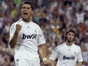 Роналдо забил первый гол за Реал