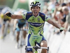 Giro d Italia: Бертаньолли одержал победу, украинец Гривко - 6-й