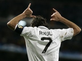 Рауля отделяет один гол от рекорда Ди Стефано