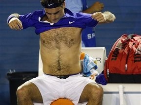 Федерер выигрывает в первом туре Australian Open