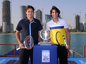 ATP-2009: Надаль і Федерер відкрили сезон матчем на борті судна