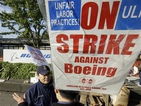 Boeing договорился о прекращении забастовки