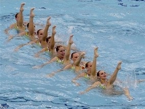 Росіянки синхронно беруть золото