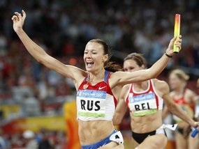 Біг: Росіянки здобули золото з естафети