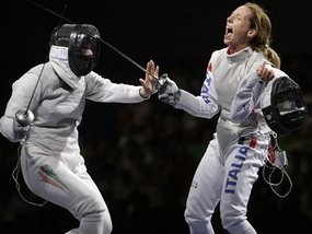 Российские рапиристки выиграли золото