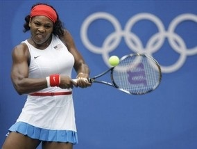Олимпиада-2008: Серена Уильямс преодолела первый барьер